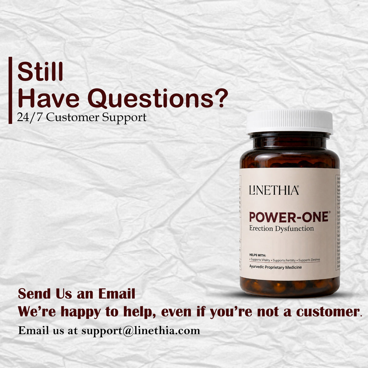POWER ONE –Erection Support Capsules