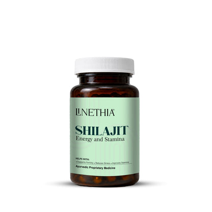 LINETHIA Shilajit Capsules | Energy & Stamina Support
