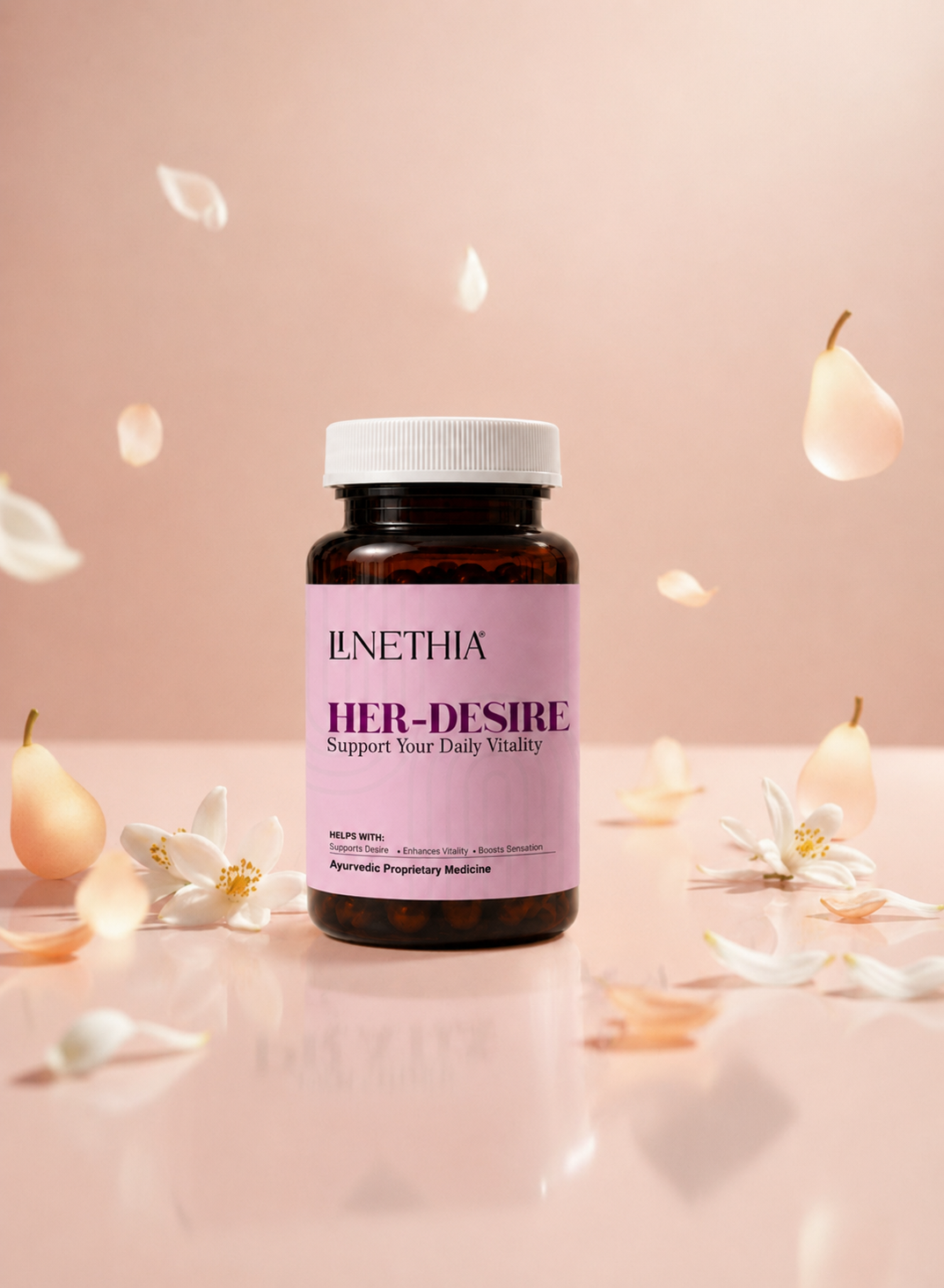 LINETHIA HER-DESIRE | Women's Daily Vitality Support | 30 Capsules